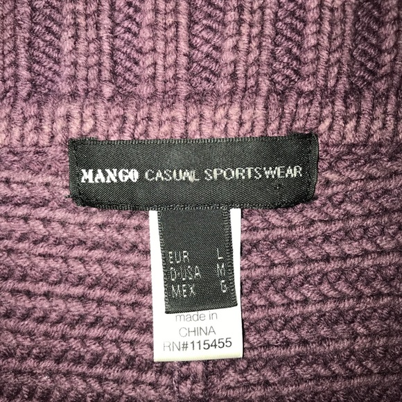 💜HOST PICK💜Big Collar Purple Cardigan - Picture 6 of 7